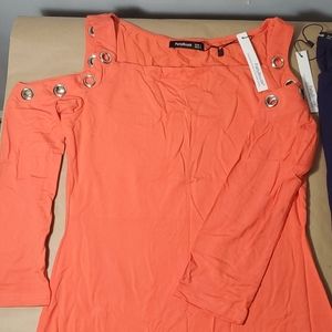 Patty Boutik Open Shoulder Blouse